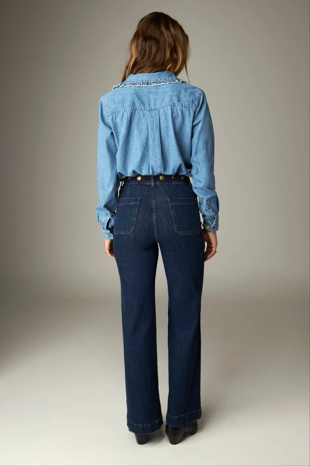 Willie Giulietta Trousers - Blue Denim