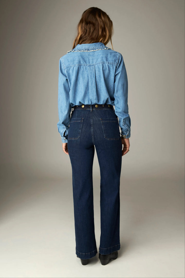 Willie Giulietta Trousers - Blue Denim