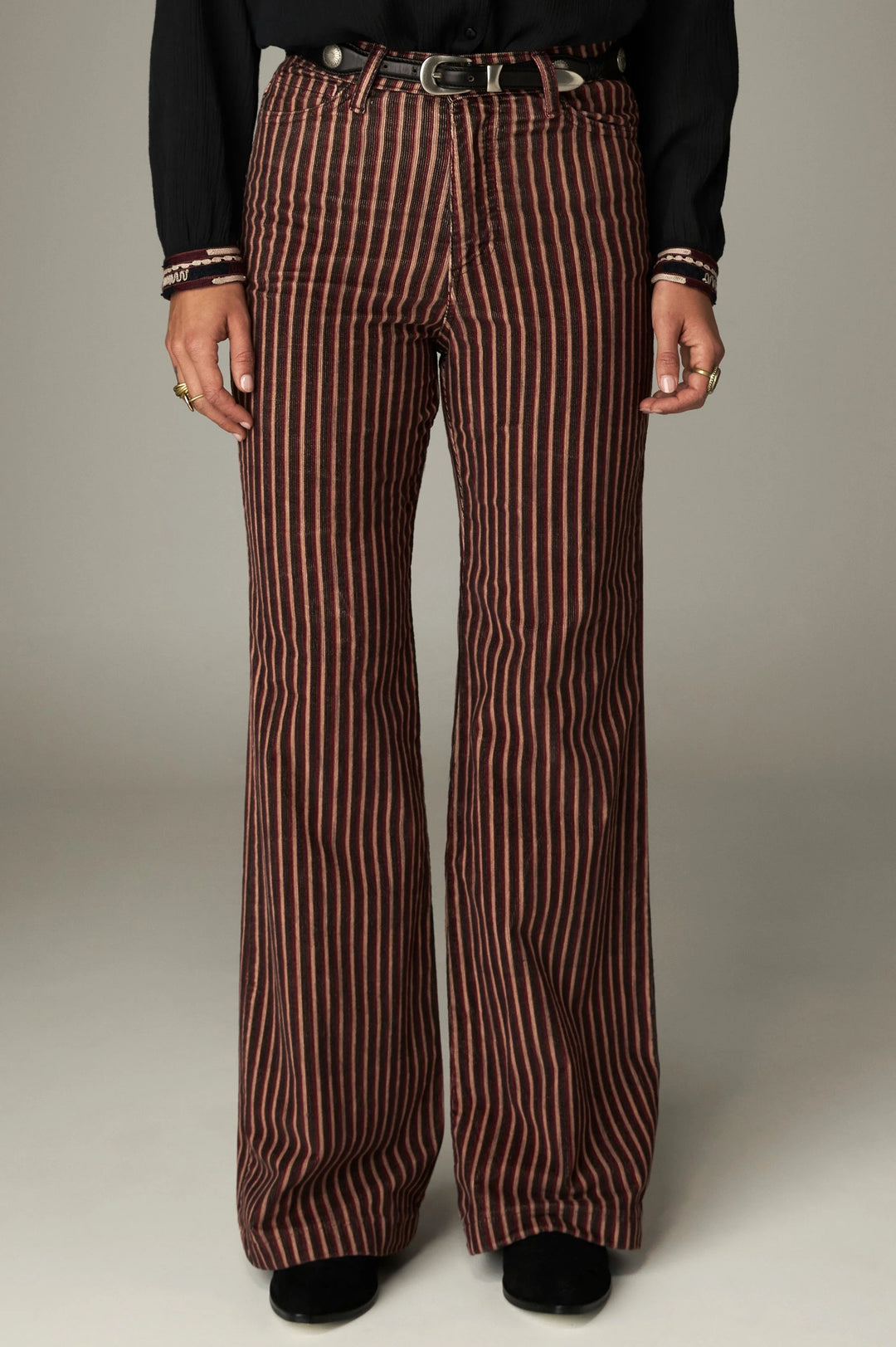 Riviera Marceau Trousers Retro Stripes