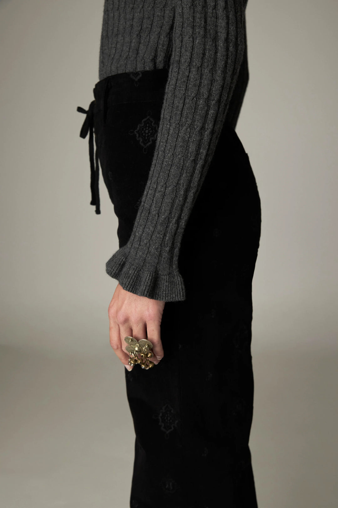 Nocture Nancy Jumper - Grey Blue