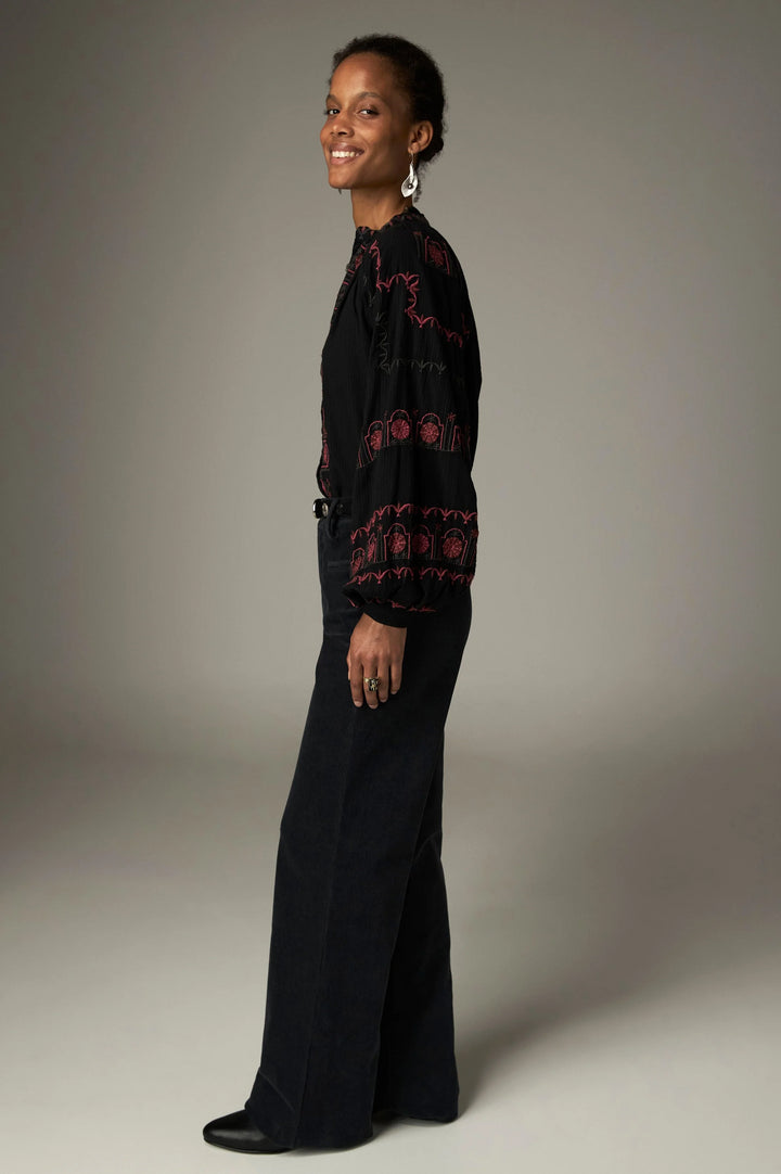 Foggy Notion Ronny Trousers - Slate Grey