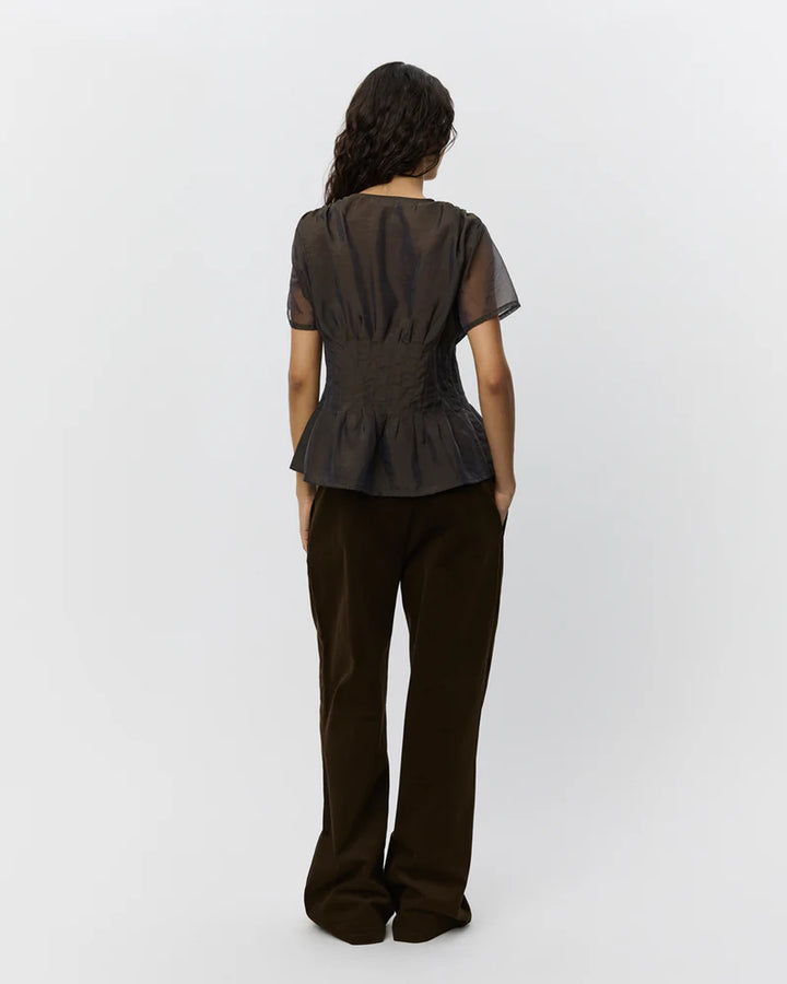 MalinaSW Trousers - Dark Brown