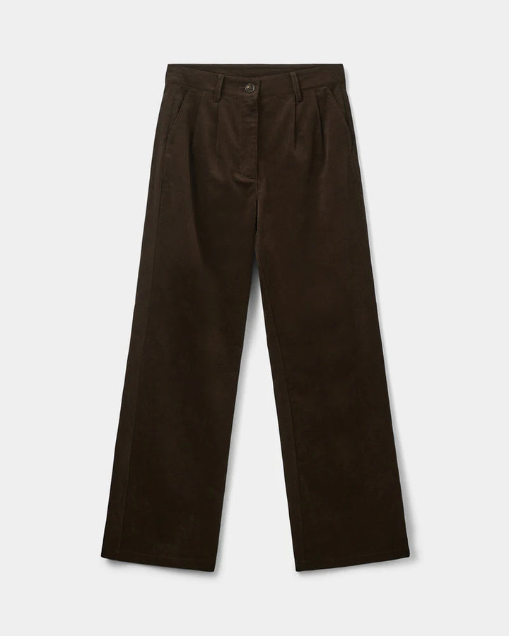 MalinaSW Trousers - Dark Brown