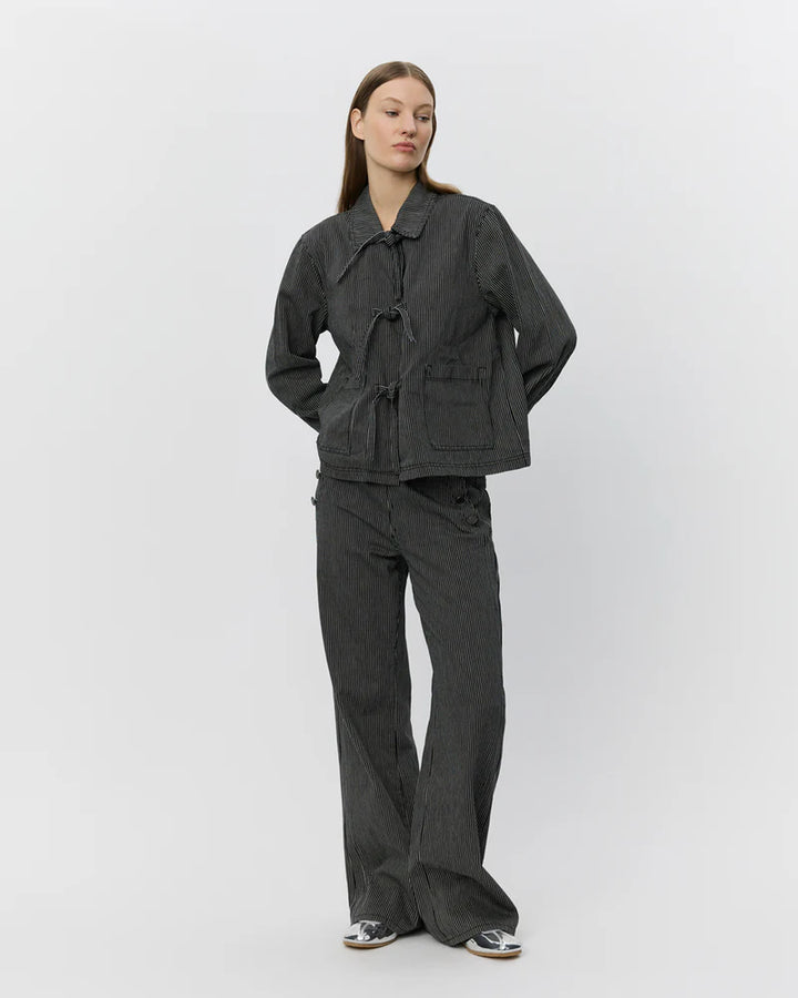 Marlosw Jacket - Black Striped