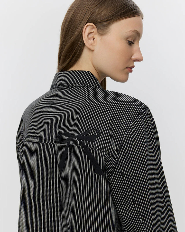 Marlosw Jacket - Black Striped