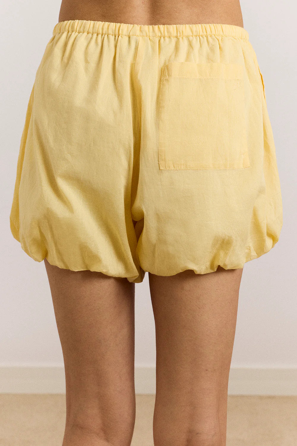 Maura Lace Trim Shorts - Butter