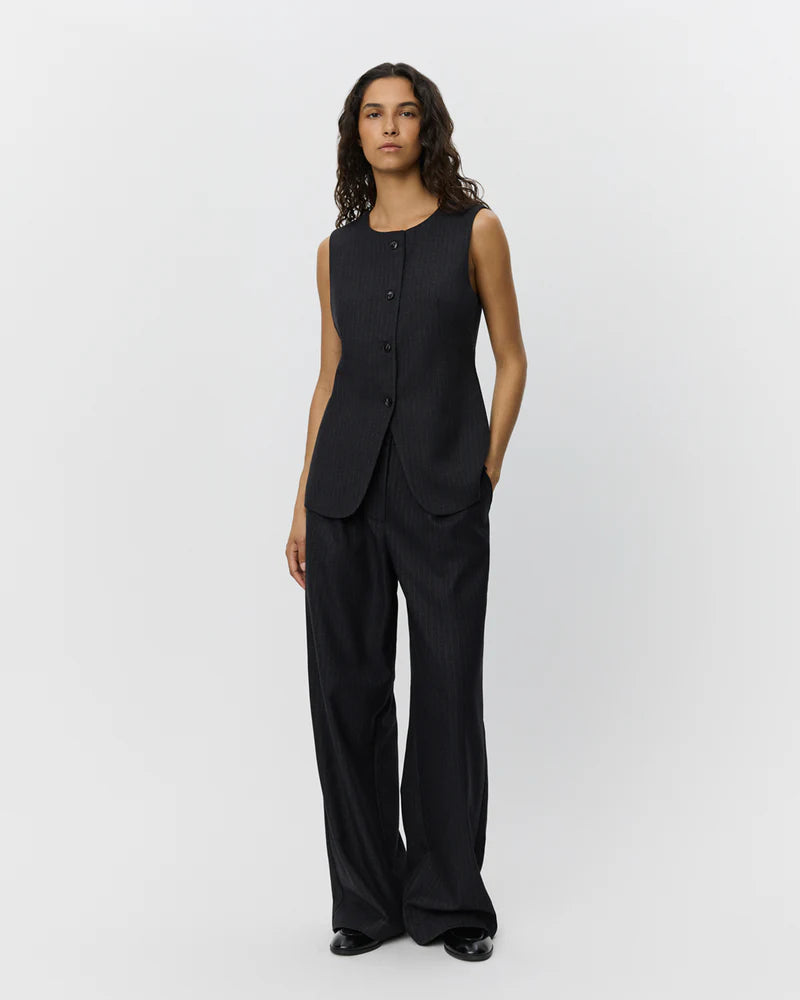 Mertha Vest  - Black
