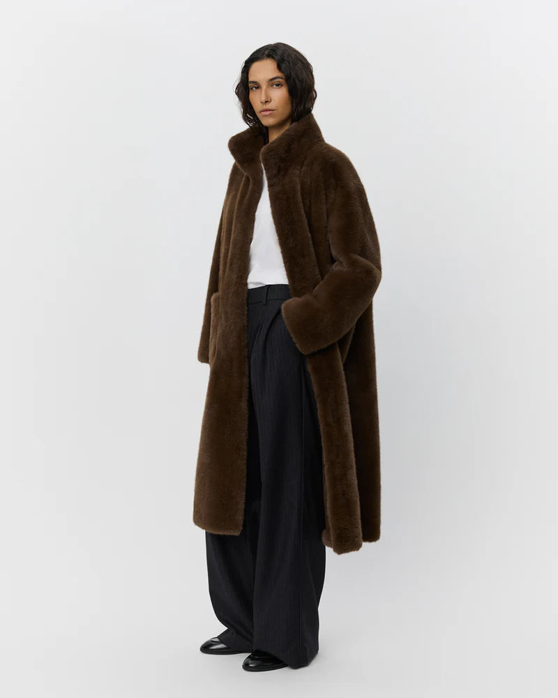 Monasw Coat - Brown
