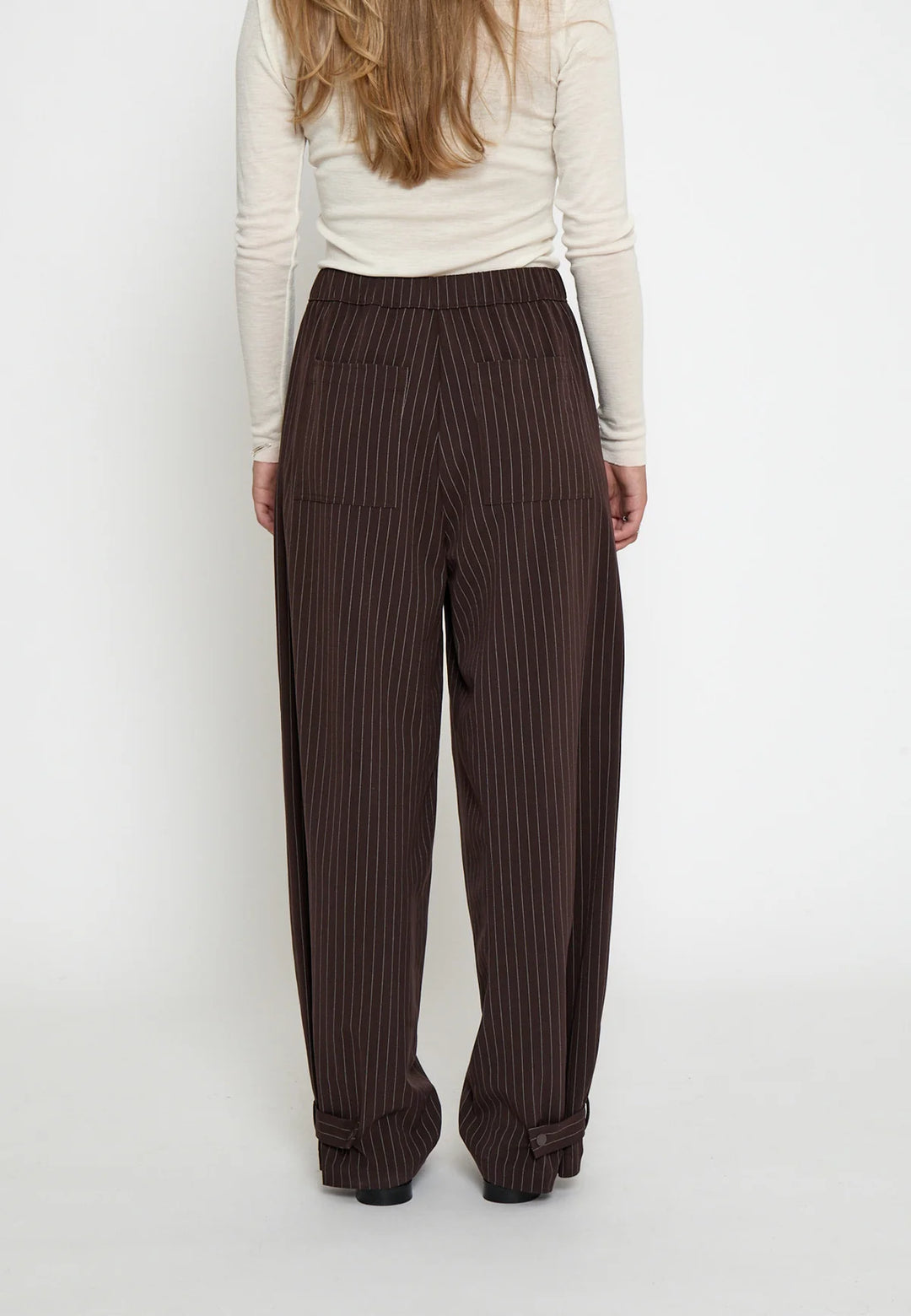 MSFilippa Mid Waist Pant - Tiramisu