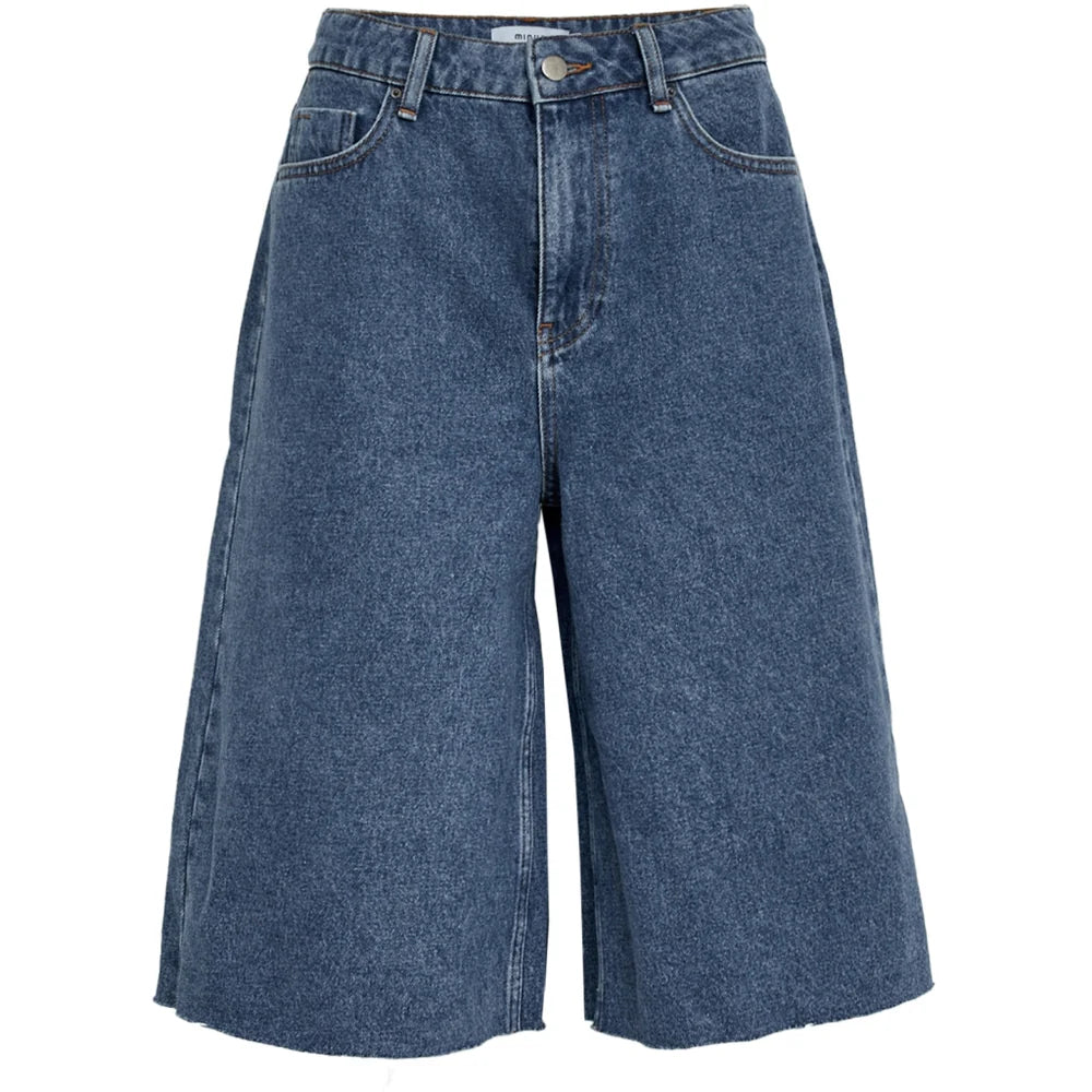 MSKaddi Bermuda Shorts - Mid Blue