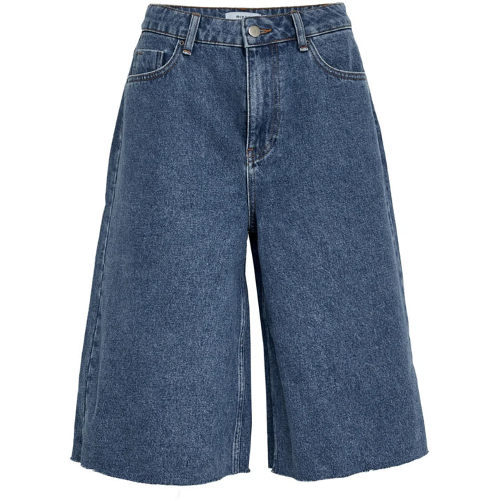 MSKaddi Bermuda Shorts - Mid Blue
