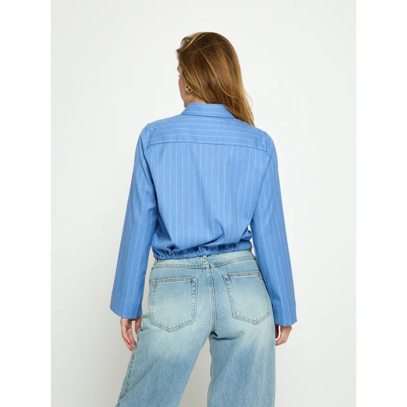 MSOdelia Shirt - Skyway Blue Stripe