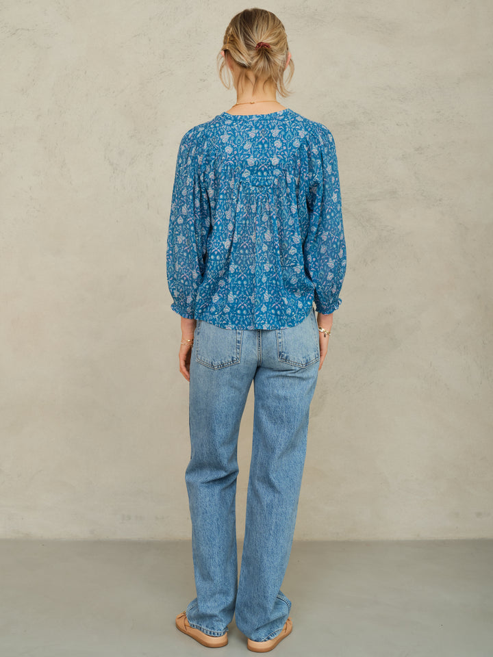 Myla Print Long Sleeve Top - Multi