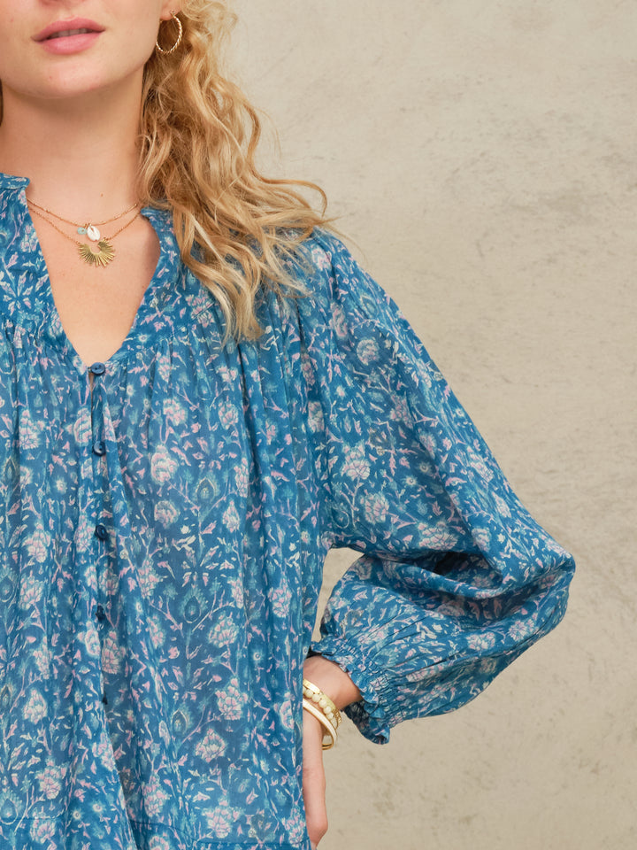 Myla Print Long Sleeve Top - Multi