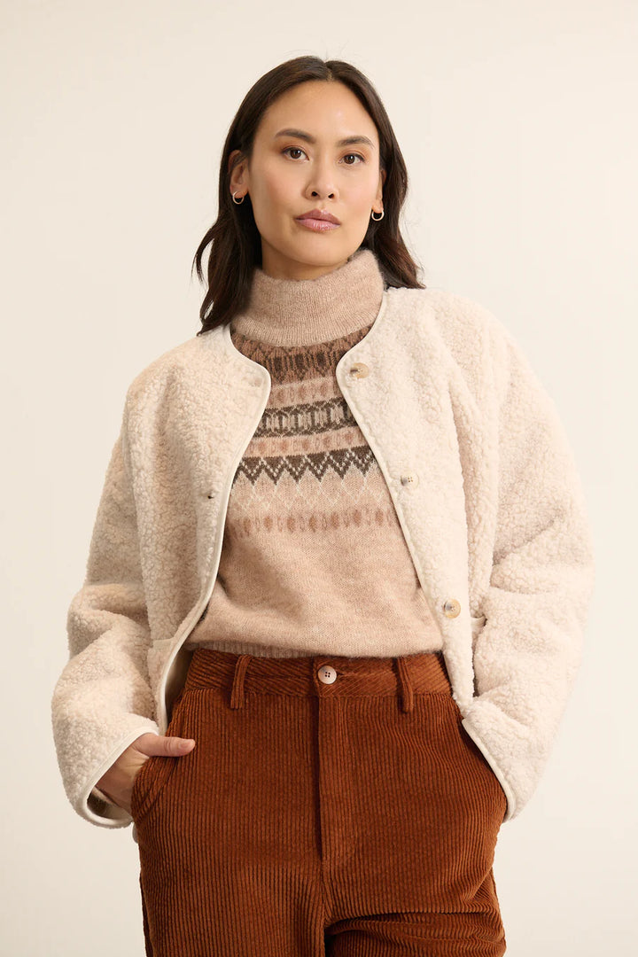 Brandy Jacket - Ecru