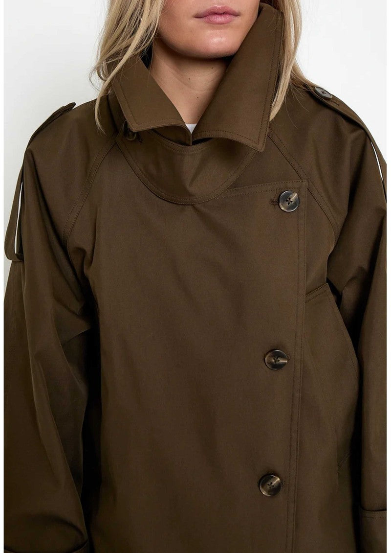 MSPalina Coat - Slate Brown