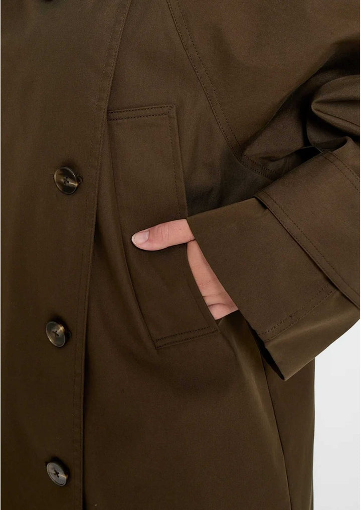 MSPalina Coat - Slate Brown