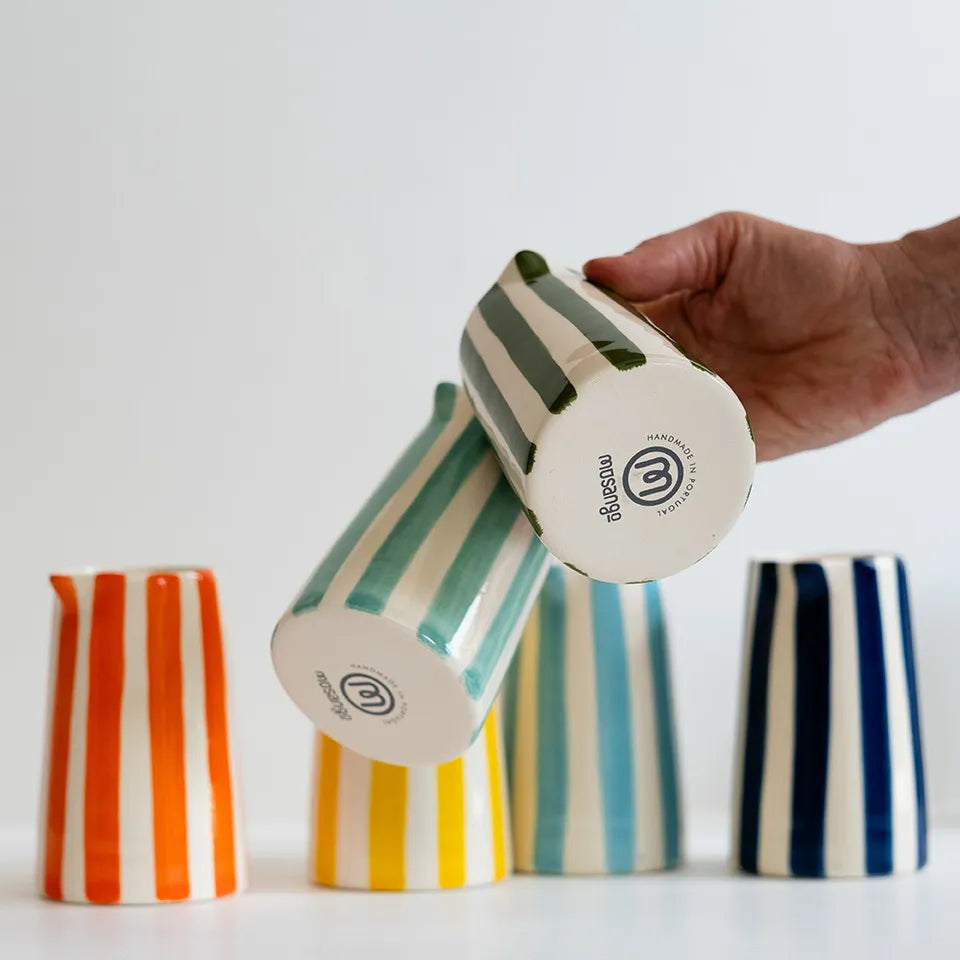 Creamer Candy Stripe - Tangerine