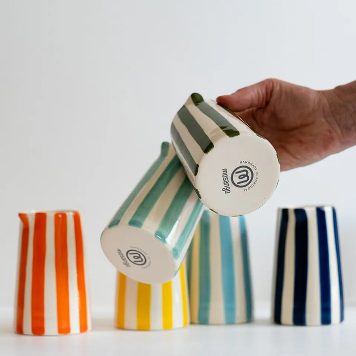 Creamer Candy Stripe - Rose