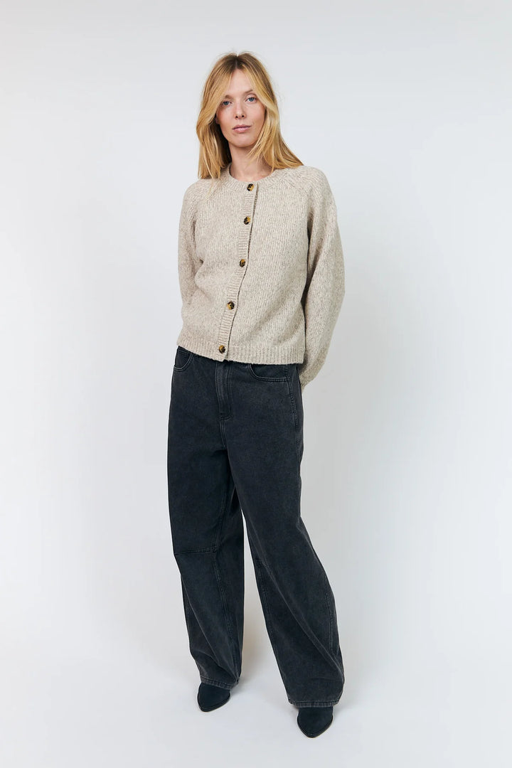 NovaLL Knit Cardigan - Creme