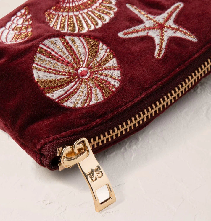Ocean Treasures Velvet Coin Purse - Port