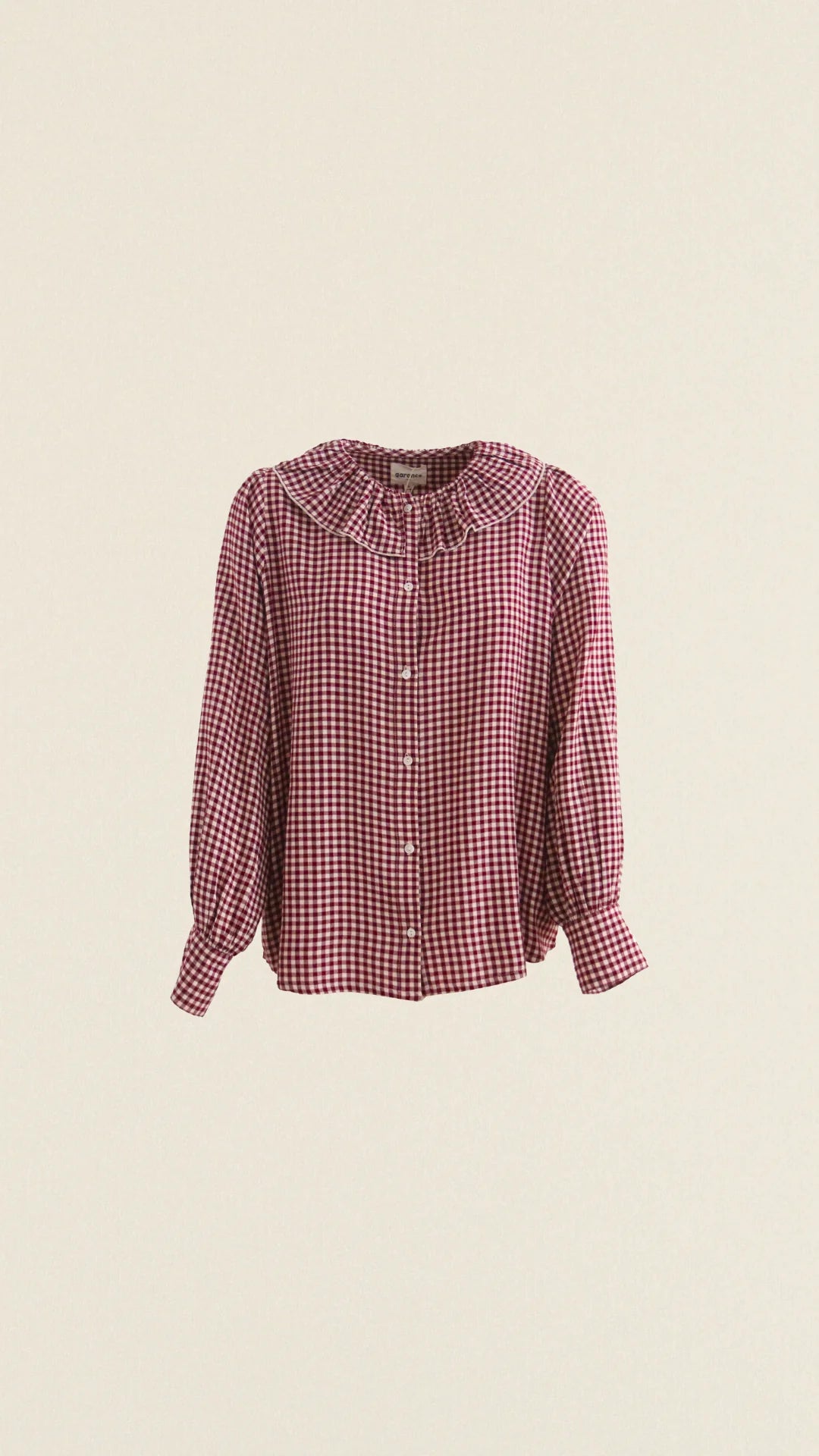 Bertille Blouse Bordeaux