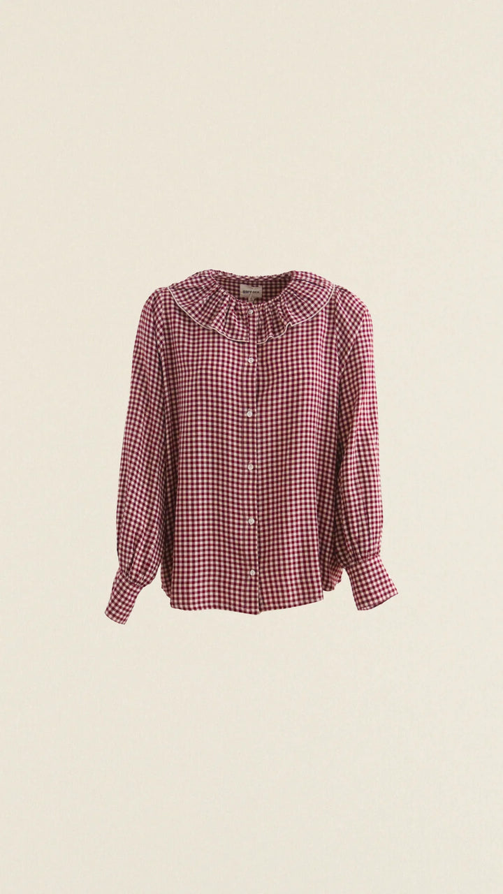 Bertille Blouse Bordeaux