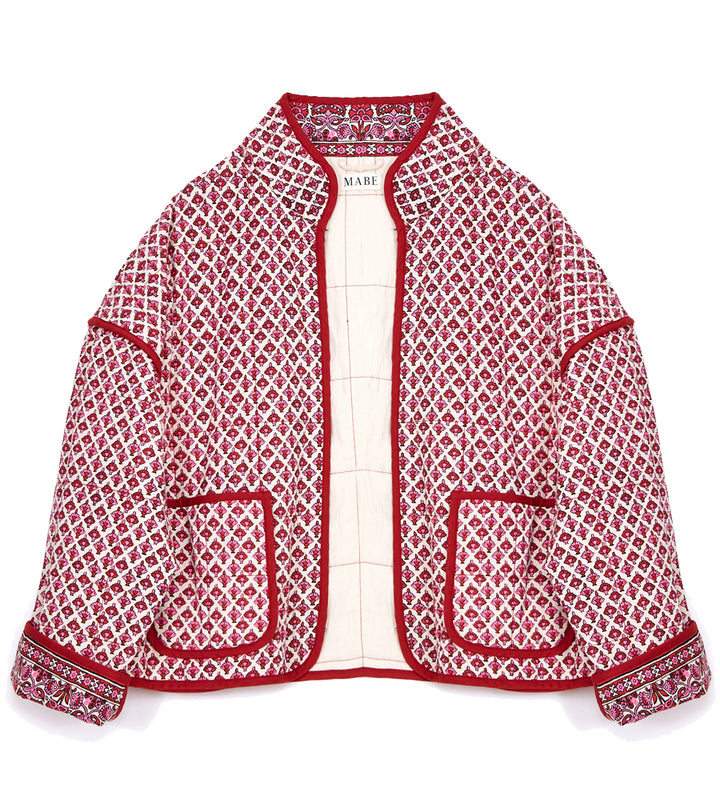 Viti Print jacket Pink