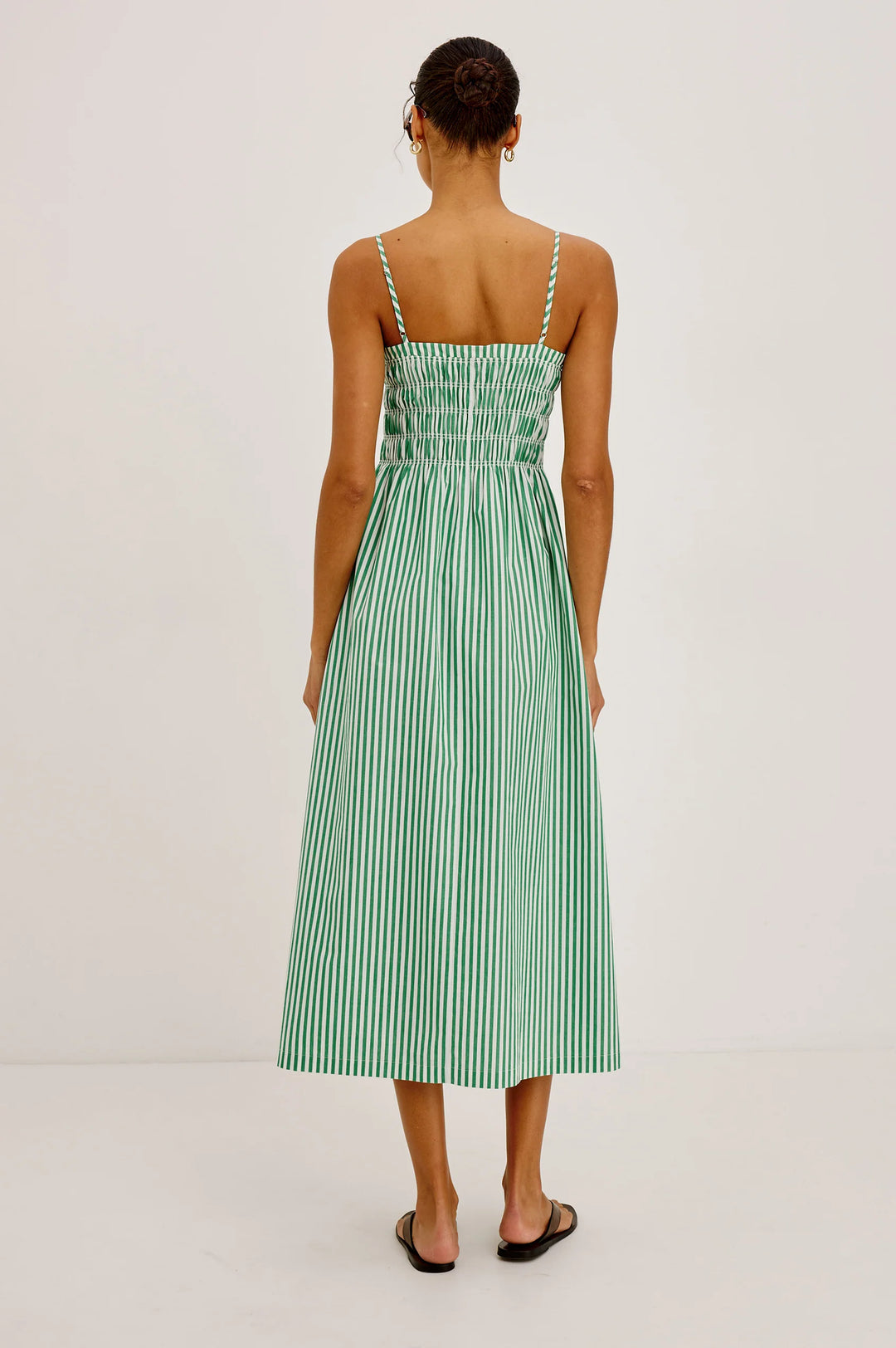 Primrose - Emerald Stripe