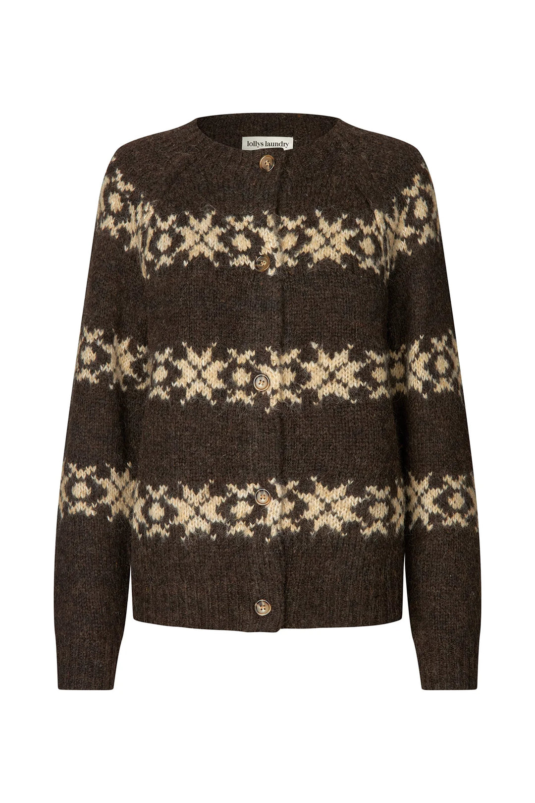PadovaLL Cardigan Knit - Dark Mokka