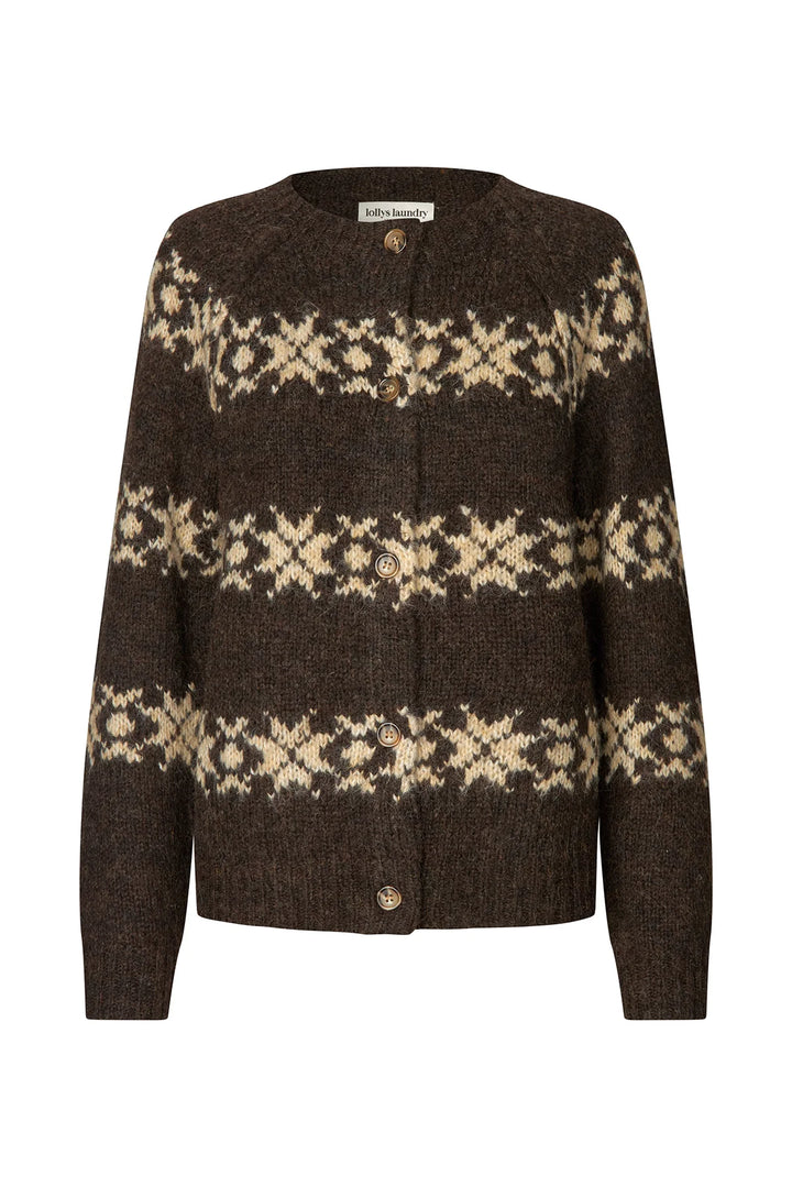 PadovaLL Cardigan Knit - Dark Mokka