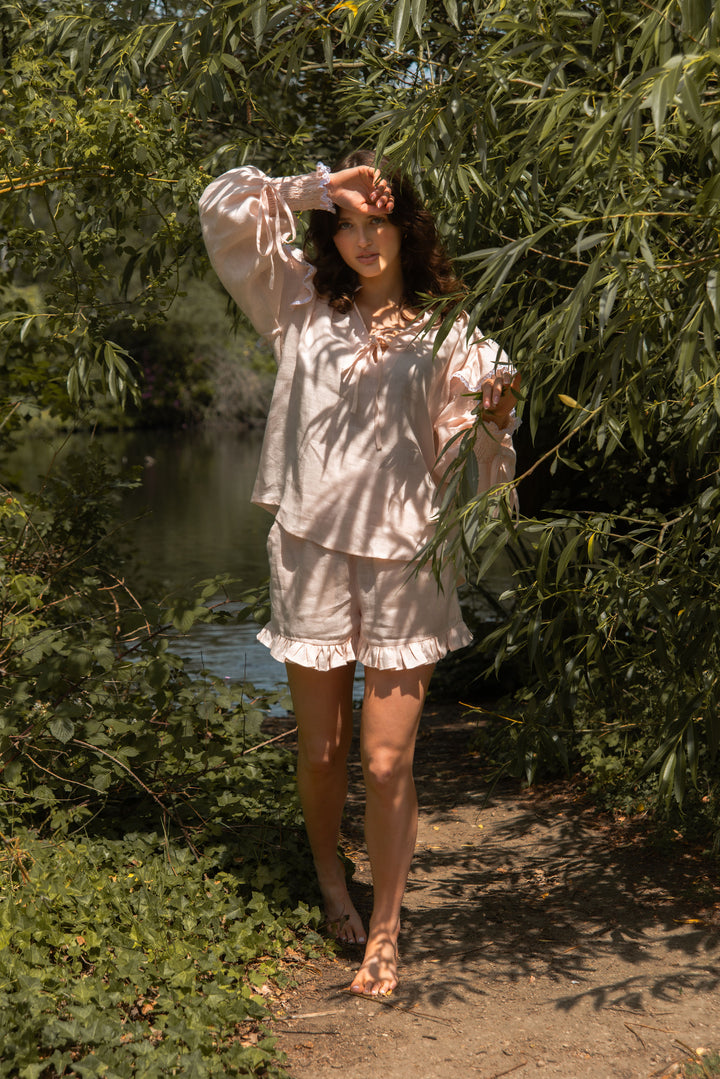 Matilda Blouse - Blossom Pink