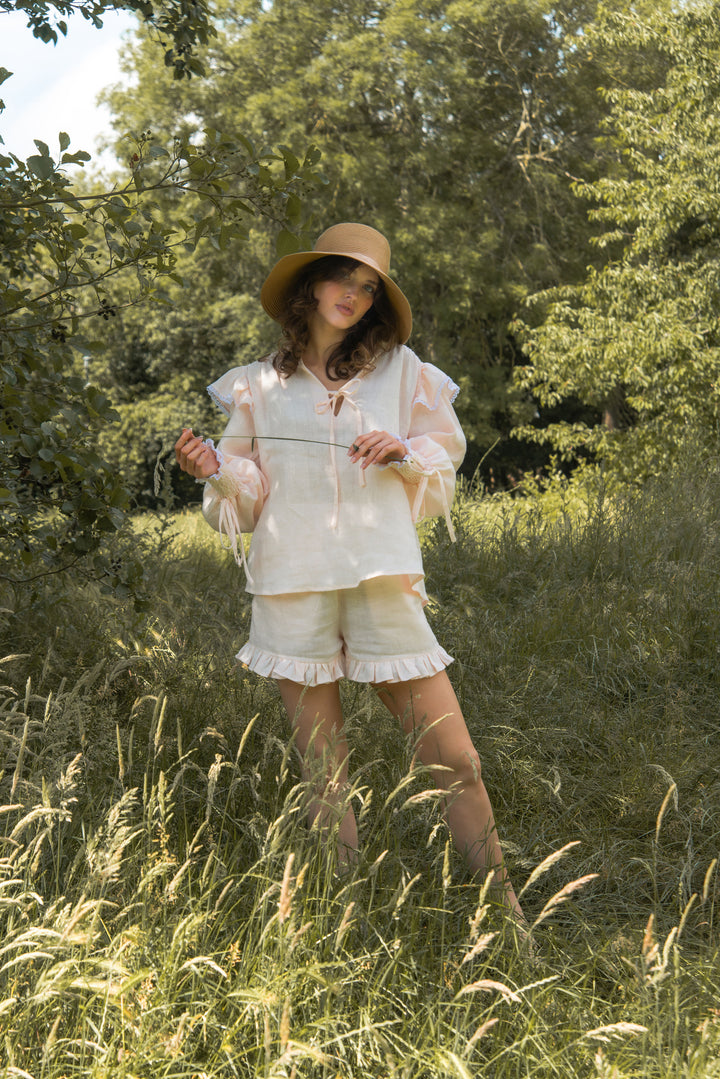 Matilda Blouse - Blossom Pink