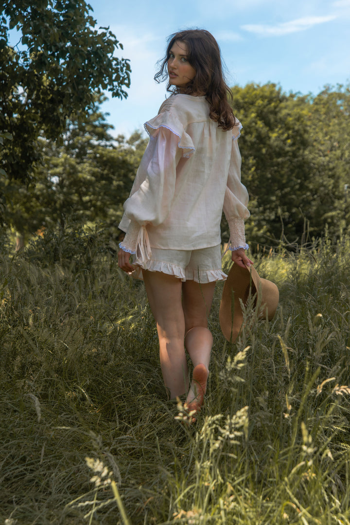 Matilda Blouse - Blossom Pink