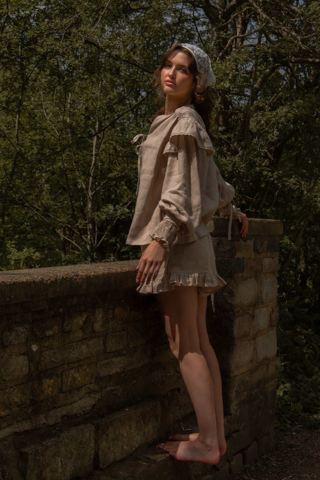 Matilda Blouse - Oatmeal