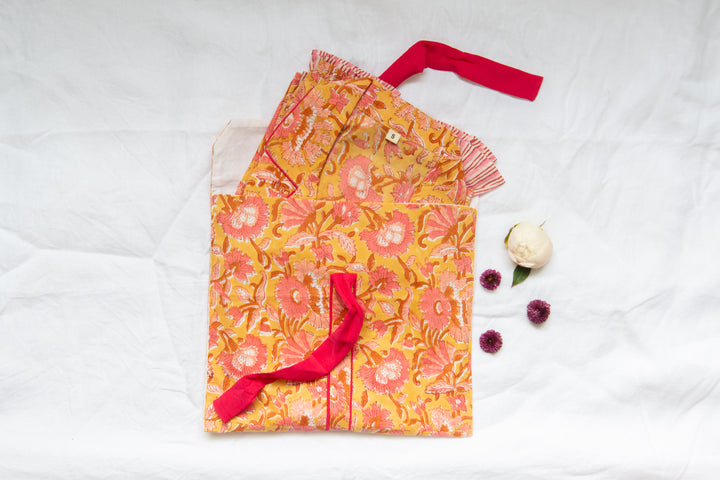 Coco Short Pj's - Yellow Sunflowers