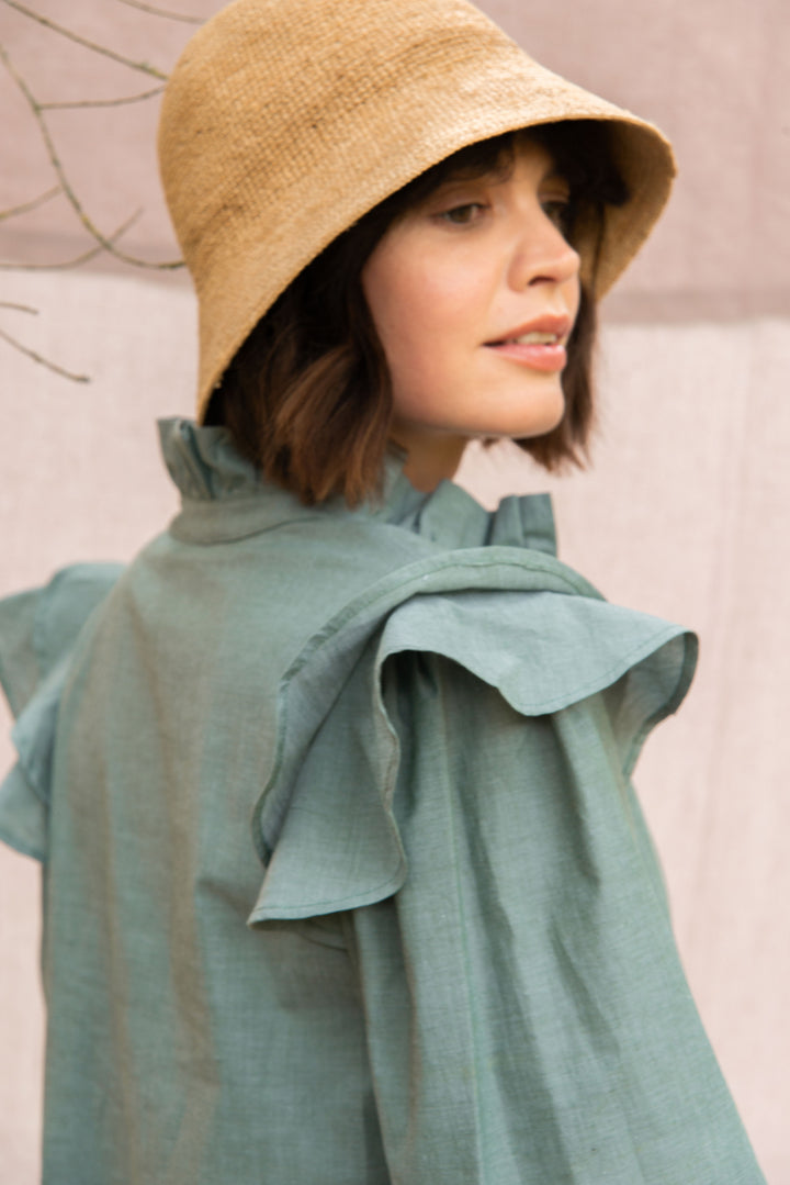 Willow Blouse in Green