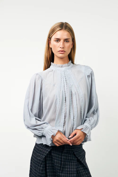 PresleyLL Shirt - Dusty Blue
