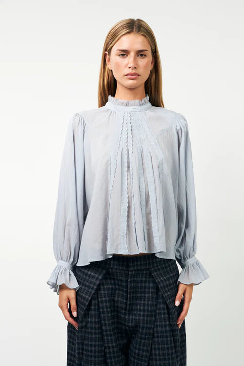 PresleyLL Shirt - Dusty Blue