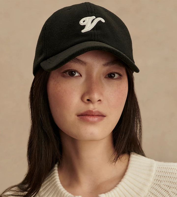 Rania Fleece Cap - black