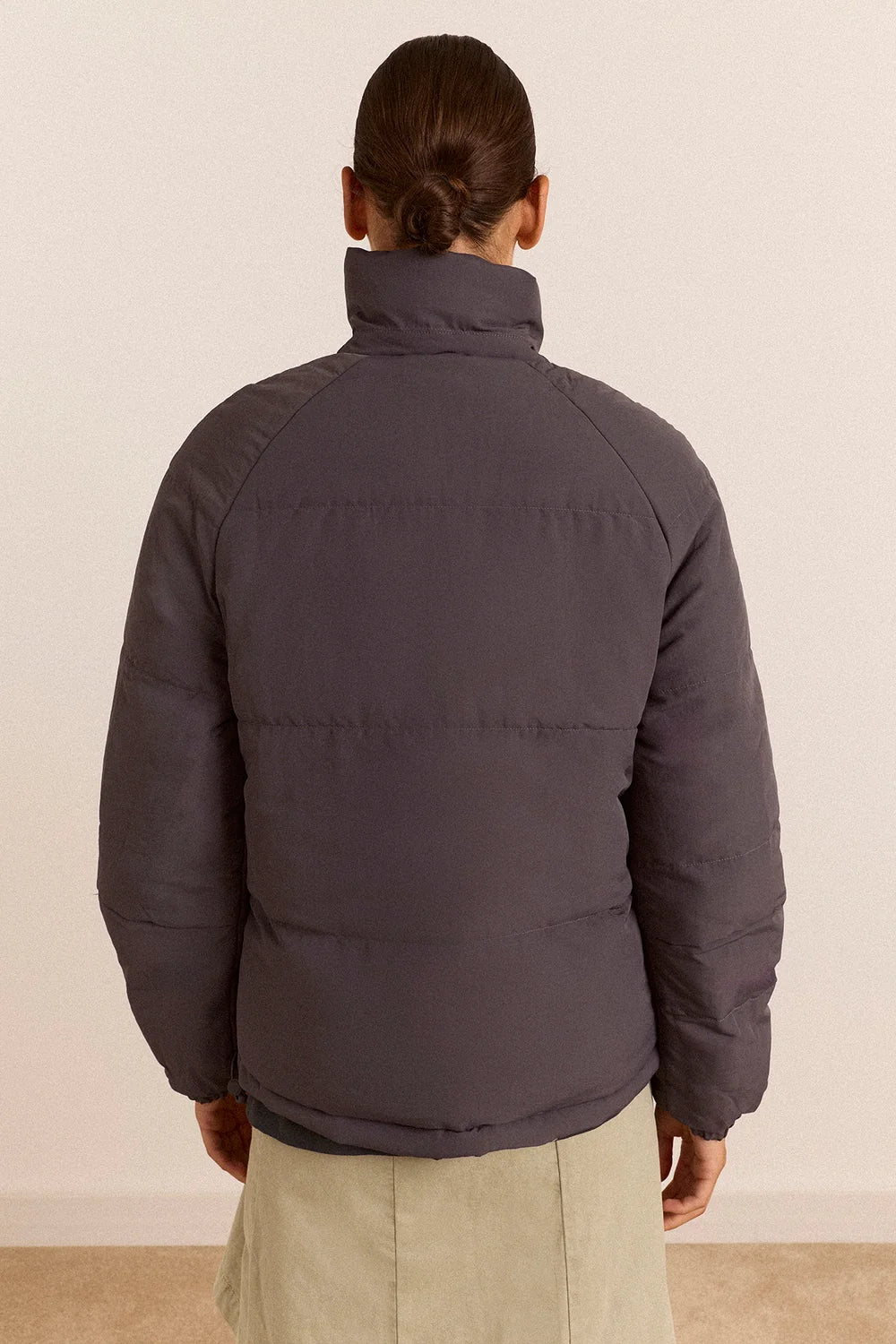 Reversible Opal Puffer - Mix Gingham