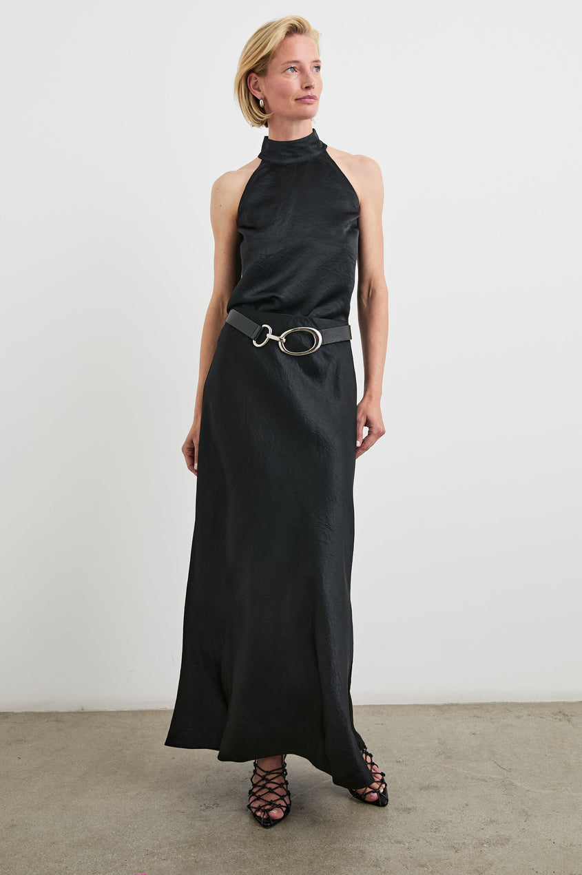 Romina - Black Crinkle