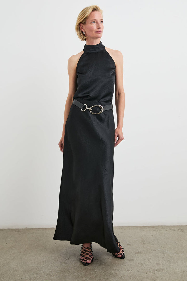Romina - Black Crinkle