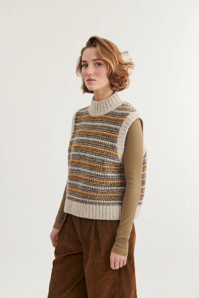 Sally Vest - Light Grey Mel