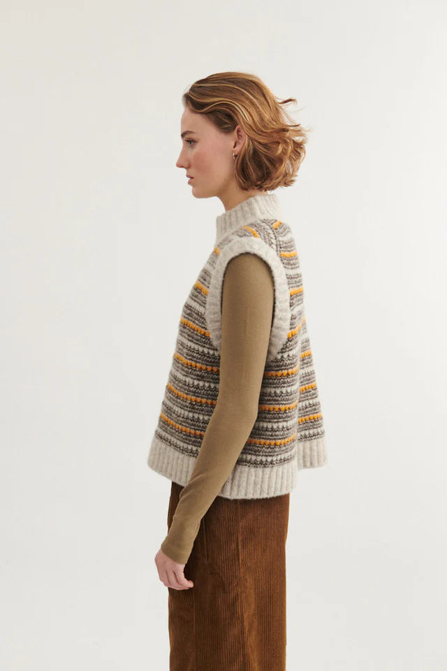 Sally Vest - Light Grey Mel