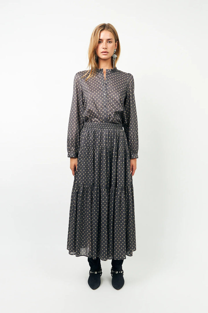 SunsetLL Maxi Skirt - Dark Blue