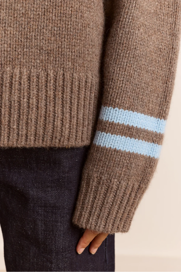 Tallulah Jumper - Mole/Blue