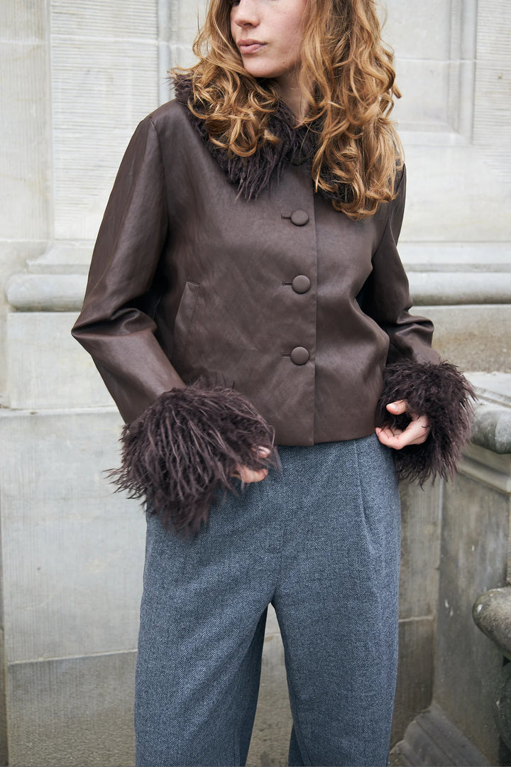 TracyLL Jacket - Brown
