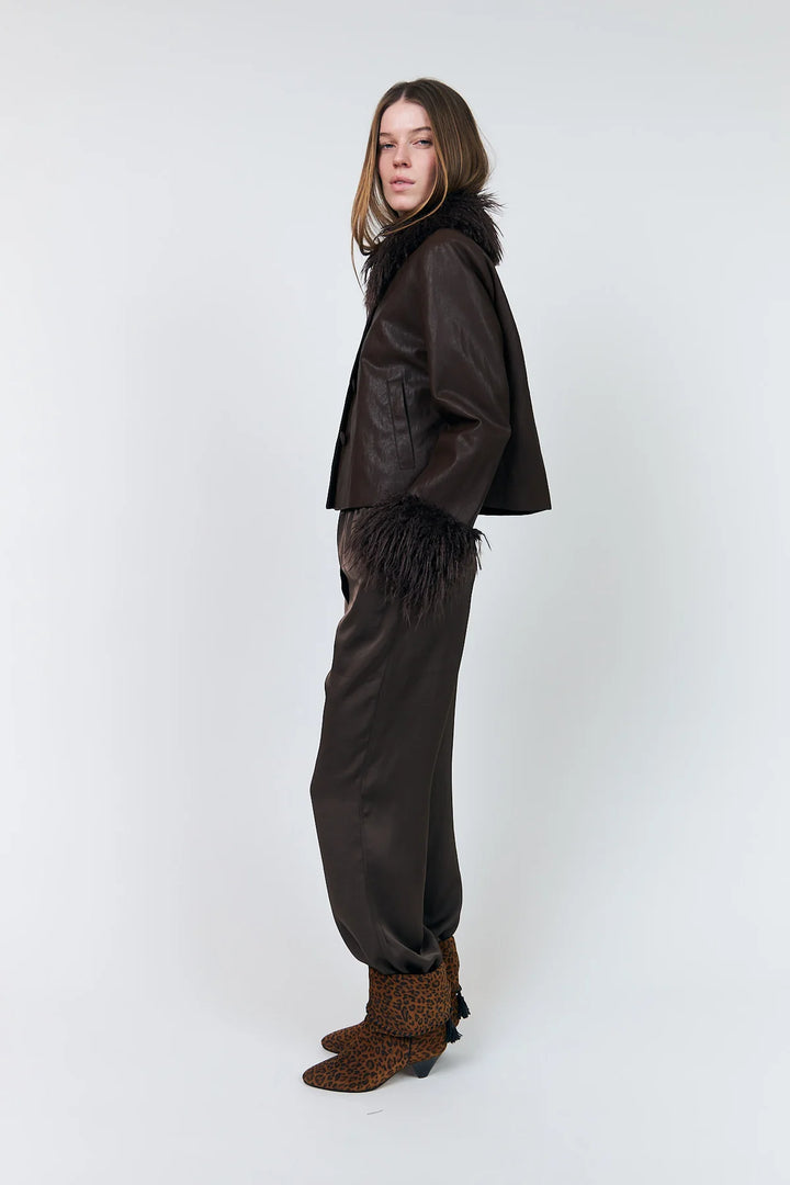 TracyLL Jacket - Brown