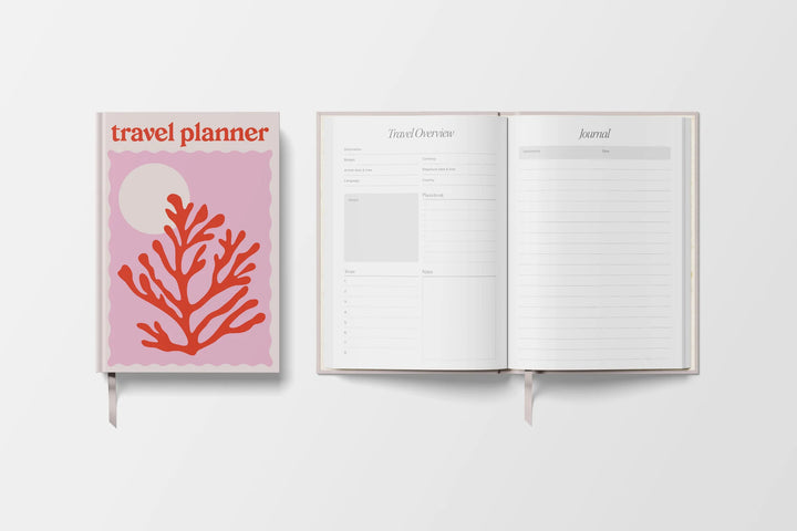 Travel Planner Red Coral